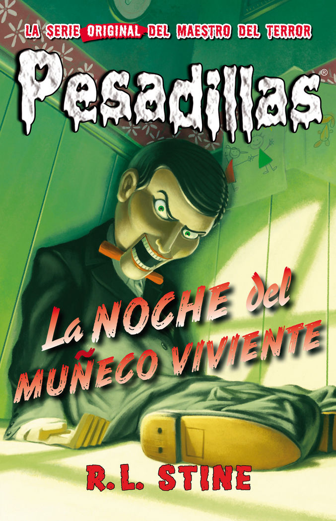 La noche del muñeco viviente, de R.L. Stine | portada del libro