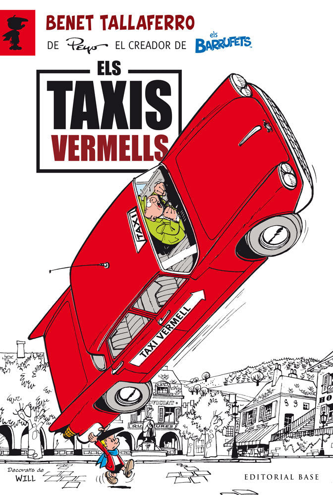 Els taxis vermells, de Culliford, Pierre (Peyo) | portada del libro