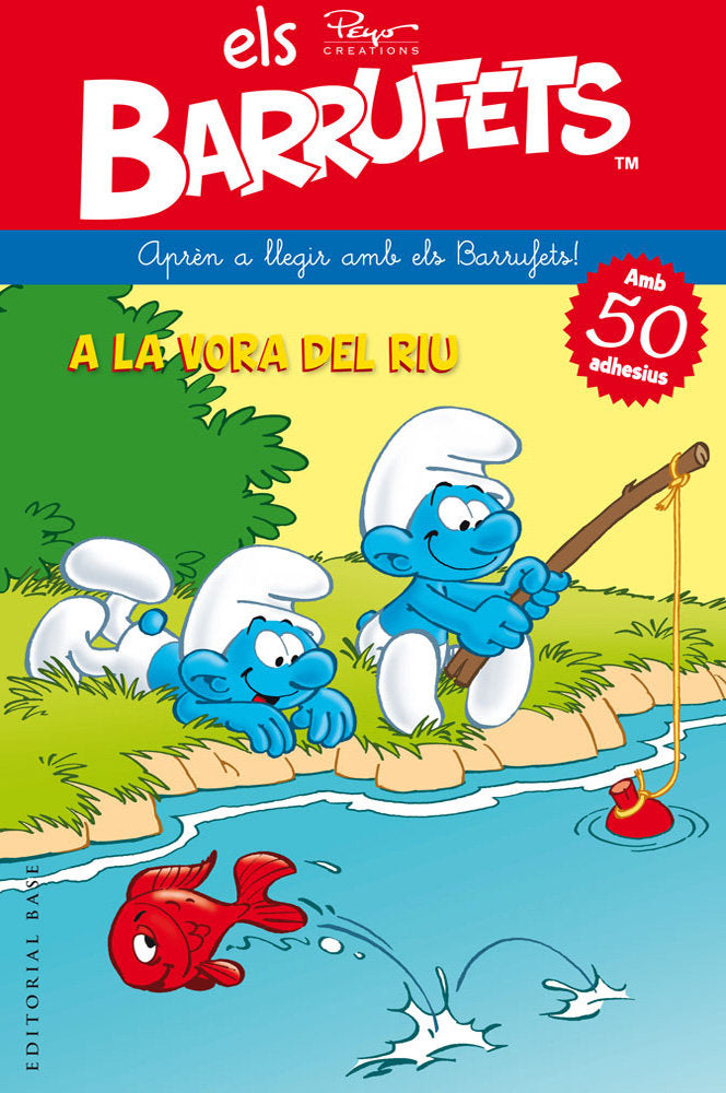 Aprèn a llegir amb els Barrufets! A la vora del riu, de Culliford, Pierre | portada del libro