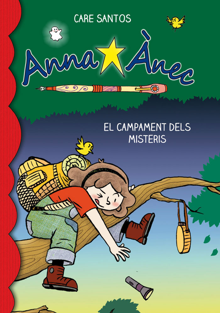 Anna Ànec 6. El campament dels misteris, de Santos, Care | portada del libro
