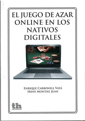 JUEGO DE AZAR ONLINE EN LOS NATIVOS DIGITALES,EL, de CARBONELL | portada del libro