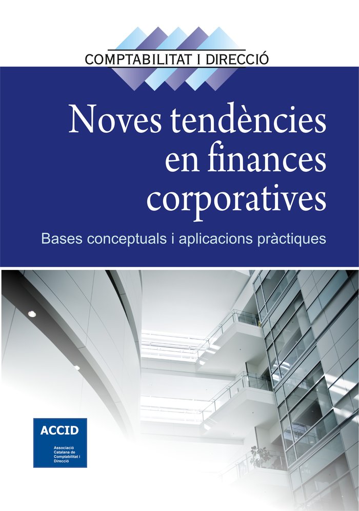 Noves tendències en finances corporatives, de ACCID | portada del libro