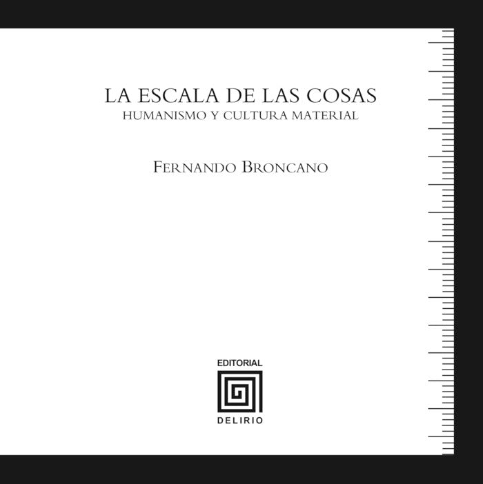 La escala de las cosas, de BRONCANO,FERNANDO | portada del libro