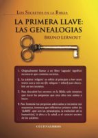 LA PRIMERA LLAVE: AS GENEALOGIAS, de BRUNO LERNOUT | portada del libro