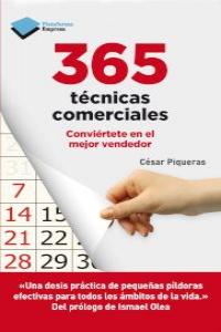 365 TECNICAS COMERCIALES, de CéSAR PIQUERAS | portada del libro