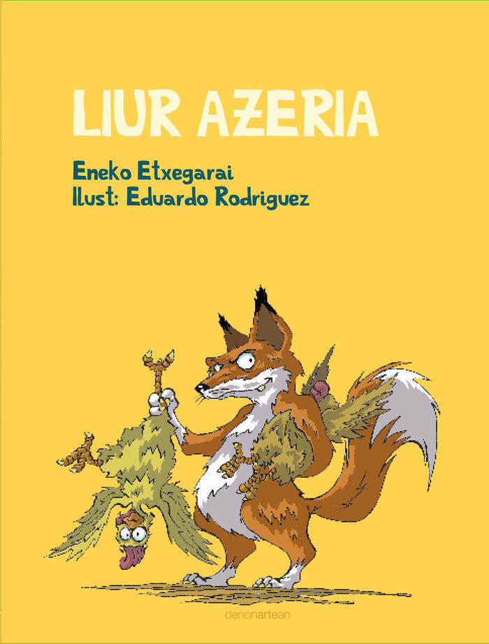 Liur Azeria, de Etxegarai Abecia | portada del libro