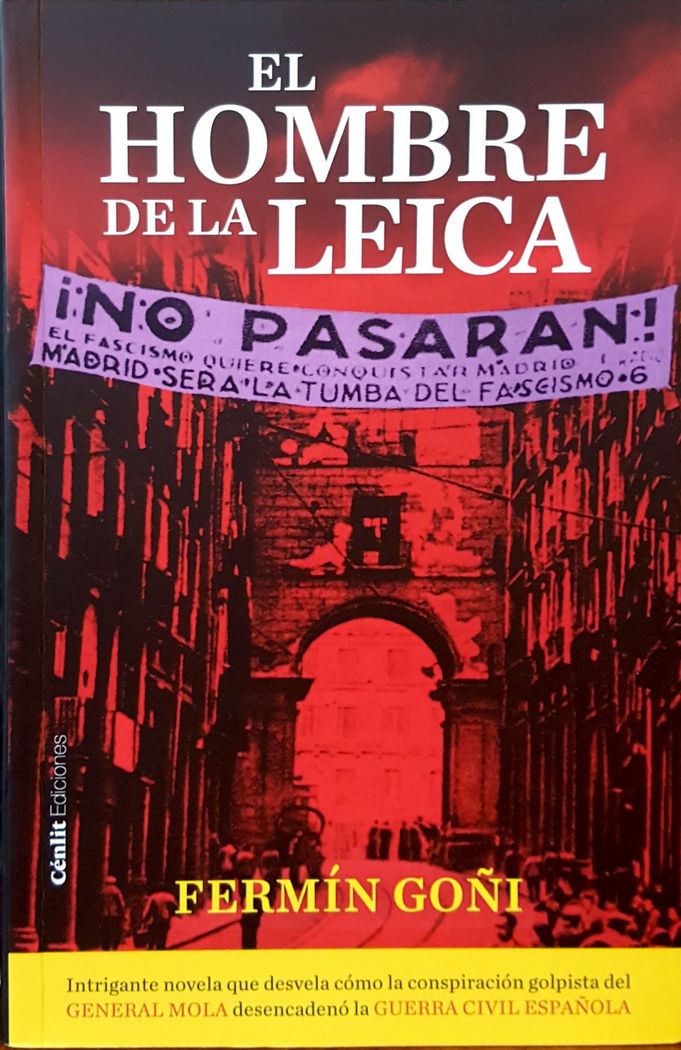 El hombre de la Leica, de Goñi Yárnoz | portada del libro