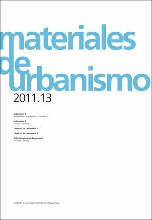 Materiales de urbanismo 2011-13, de Varios autores | portada del libro