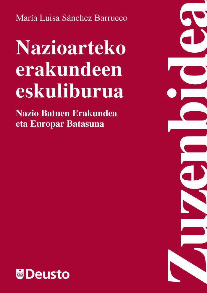 Nazioarteko erakundeen eskuliburua, de Sánchez Barrueco, María Luisa | portada del libro