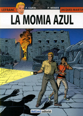 MOMIA AZUL, LA, de MARTIN, JACQUES | portada del libro