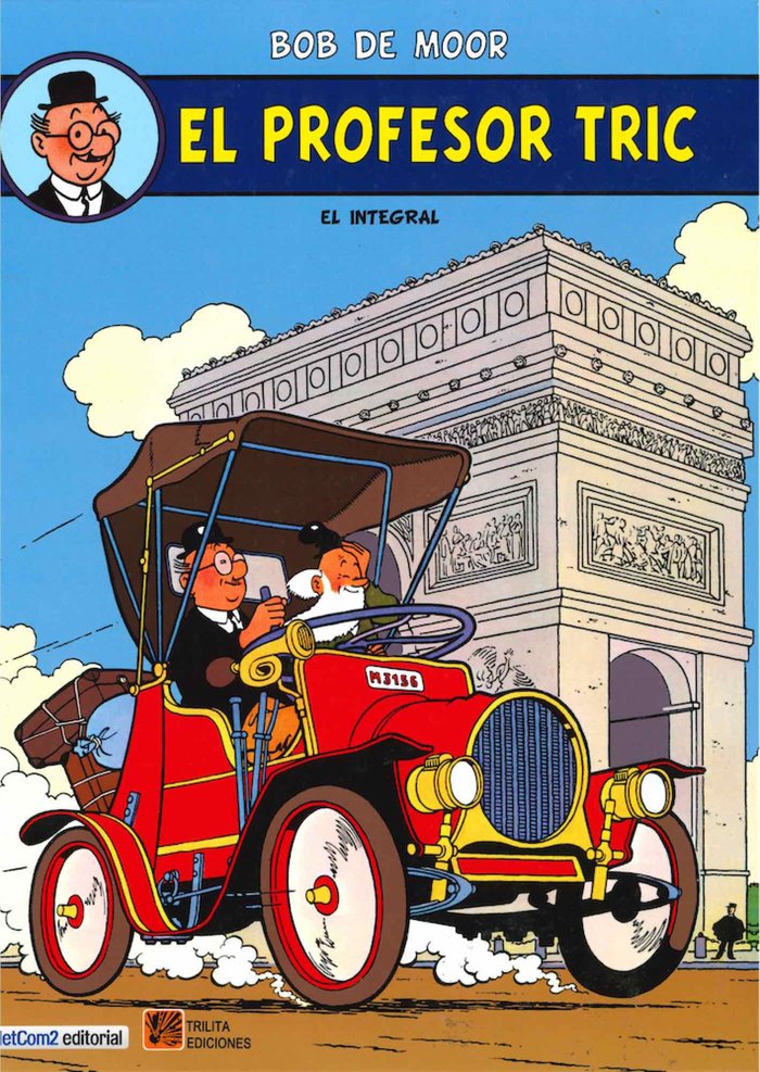 Las aventuras del profesor Tric, de DE MOOR, BOB | portada del libro