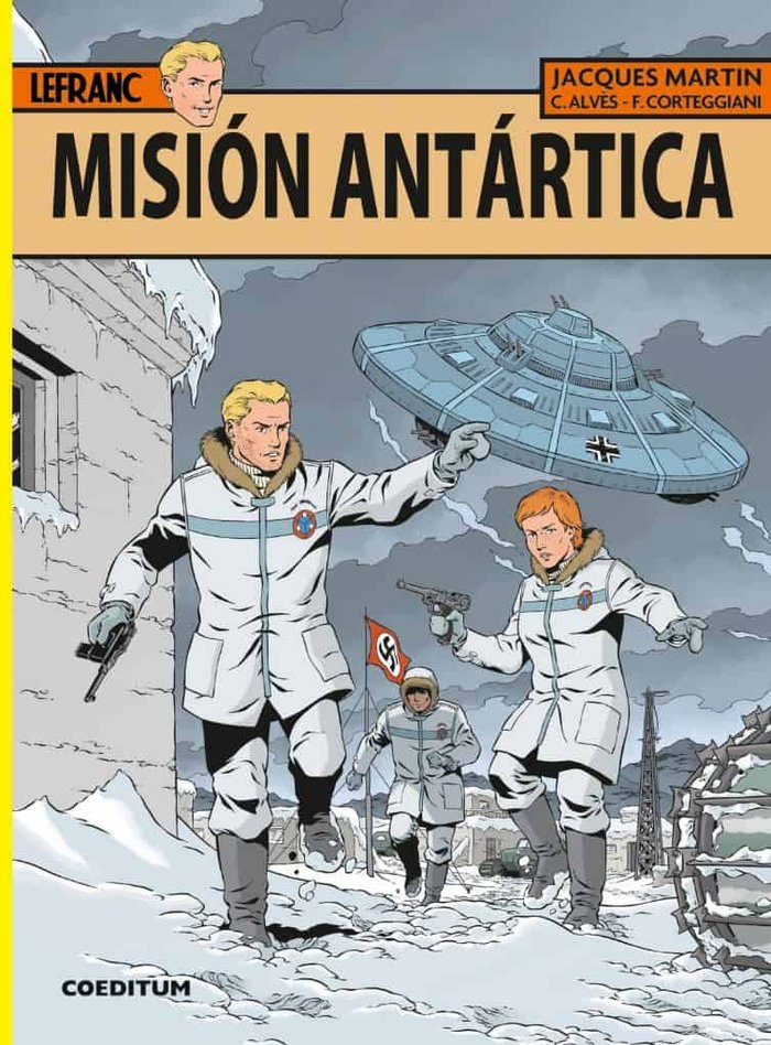 Las aventuras de Lefranc, de Corteggiani, François | portada del libro