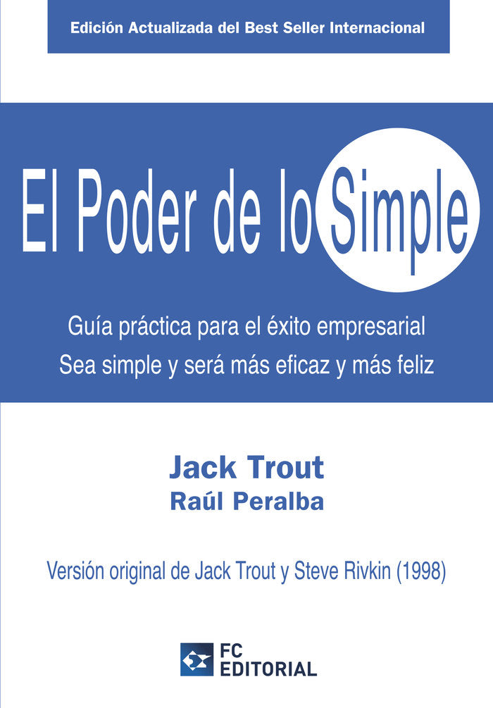 El Poder de lo Simple, de Raúl Peralba#Jack Trout | portada del libro