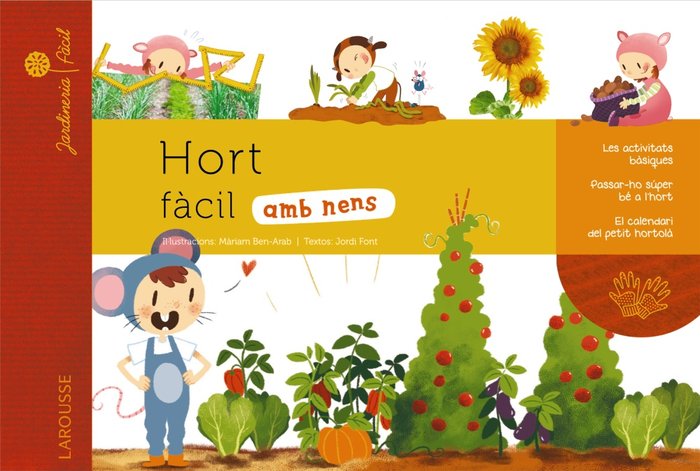 Hort fàcil amb nens, de Larousse Editorial | portada del libro