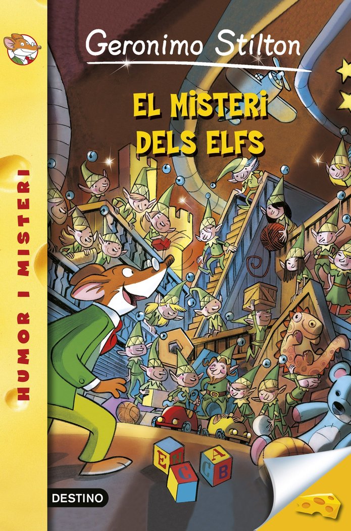51- El misteri dels elfs, de Stilton, Geronimo | portada del libro