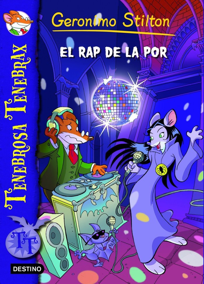 5. El rap de la por, de Stilton, Geronimo | portada del libro