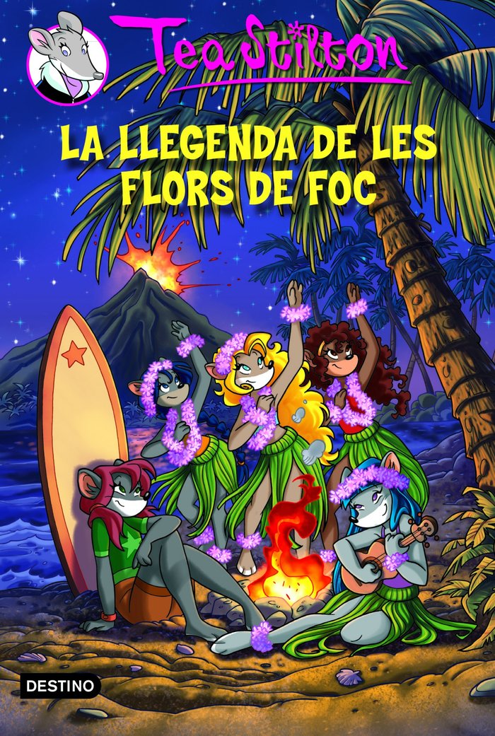 15. La llegenda de les flors de foc, de Stilton, Tea | portada del libro