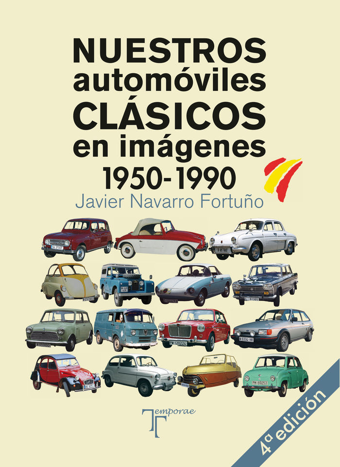 NUESTROS AUTOMOVILES CLASICOS, de NAVARRO FORTUÑO | portada del libro