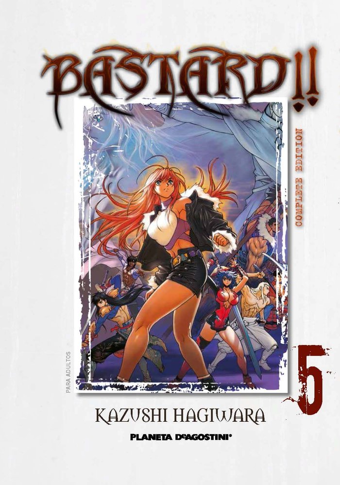 Bastard! Complete Edition nº 05, de Hagiwara, Kazushi | portada del libro