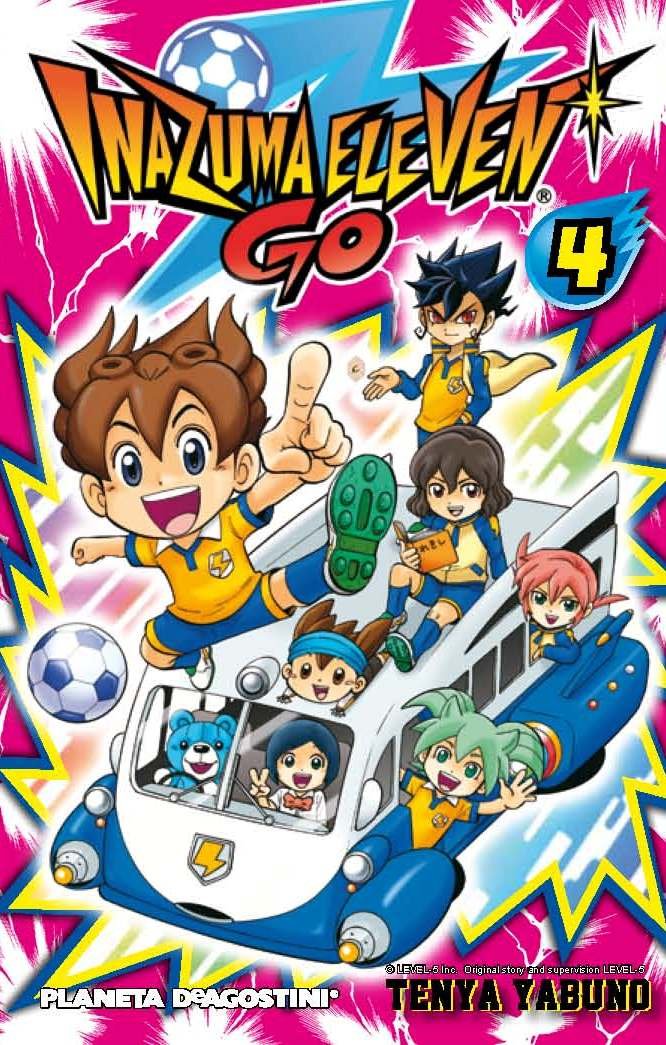 Inazuma Eleven Go nº 04/07, de Yabuno, Tenya | portada del libro
