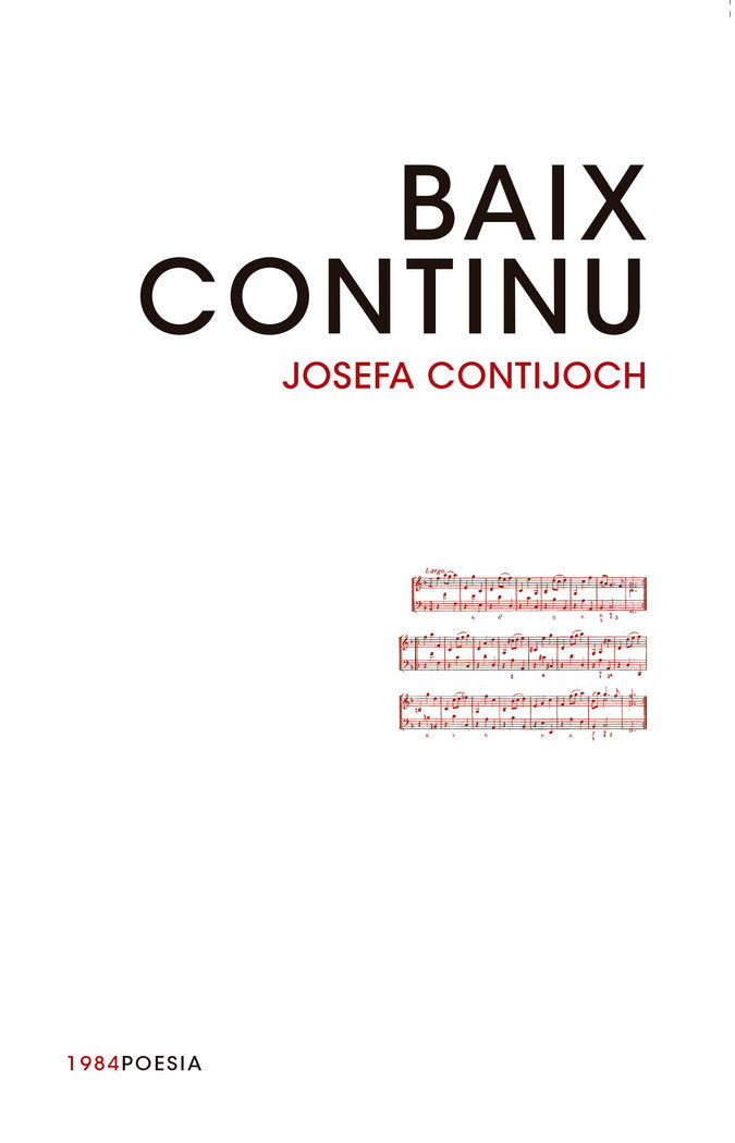 Baix continu, de Contijoch Pratdesaba, Josefa | portada del libro