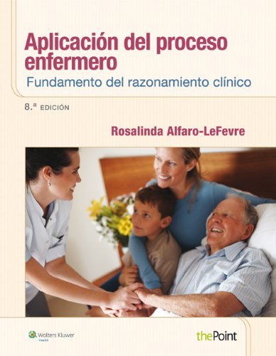 Aplicación del proceso enfermero, de Alfaro-LeFevre | portada del libro