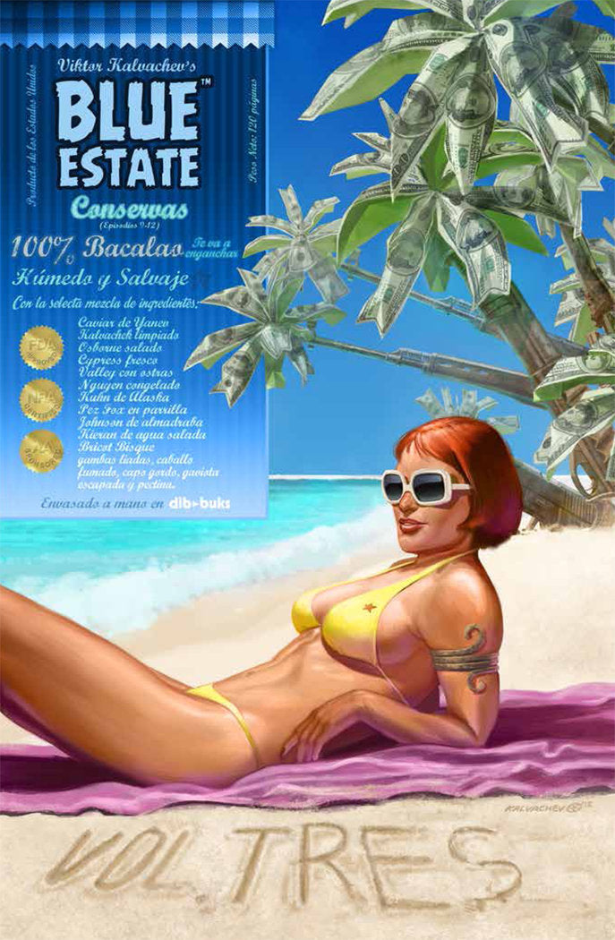 Blue Estate 3, de Viktor, Kalvachev | portada del libro