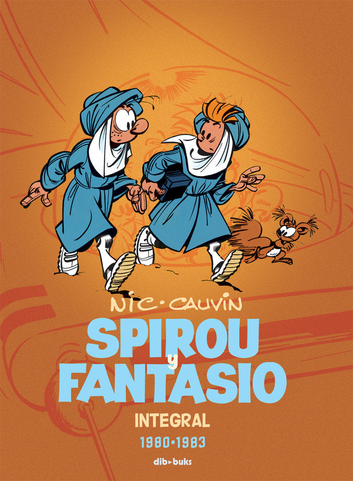 Spirou y Fantasio Integral 12, de Cauvin, Raoul | portada del libro