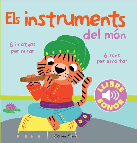 Els instruments del món. El meu primer llibre de sons, de Billet | portada del libro