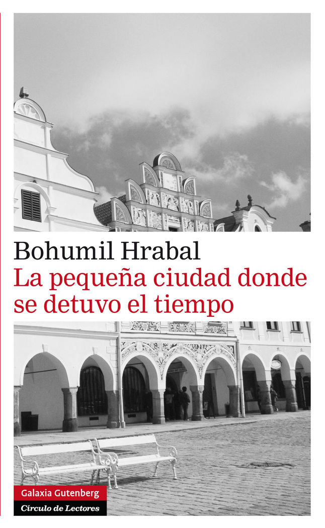 La pequeña ciudad donde se detuvo el tiempo- eBook, de Hrabal | portada del libro