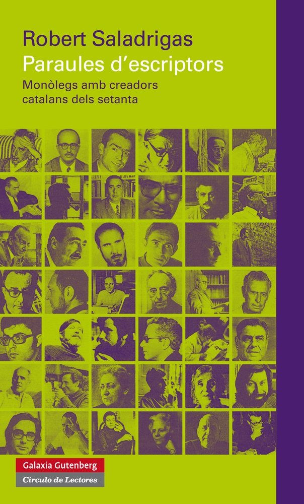Paraules d'escriptors, de Saladrigas, Robert | portada del libro