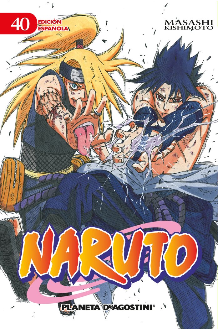 Naruto nº 40/72, de Kishimoto, Masashi | portada del libro