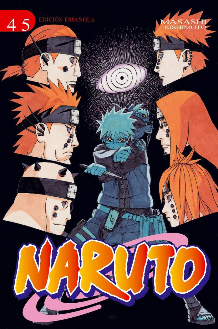 Naruto nº 45/72, de Kishimoto, Masashi | portada del libro
