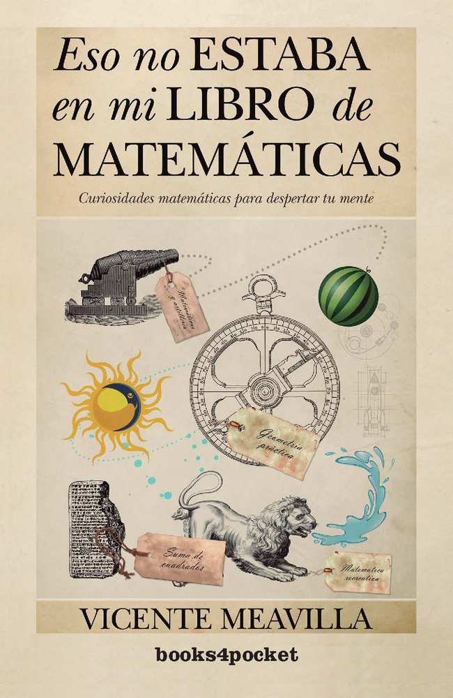 ESO NO ESTABA (B4P) EN MI LIBRO MATEMチTICAS, de Meavilla Seguí | portada del libro