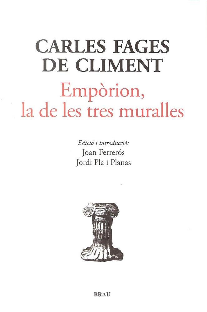 Empòrion, la de les tres muralles, de Fages de Climent, Carles | portada del libro