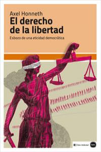El derecho de la libertad, de Honneth (alemán) | portada del libro