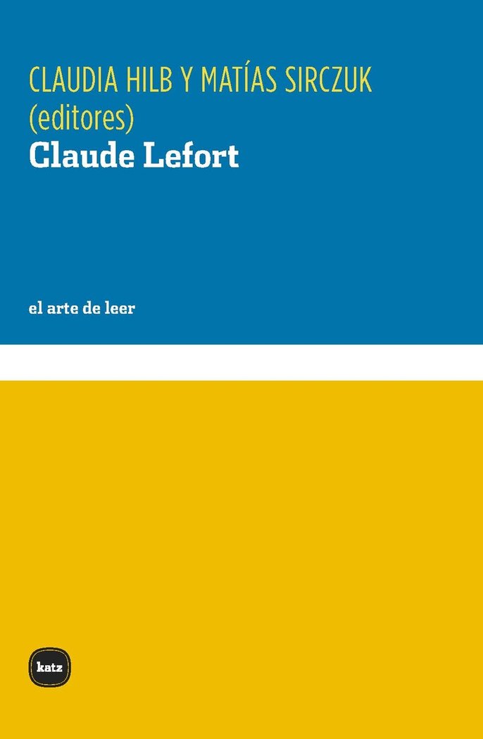 CLAUDE LEFORT, de HILB, CLAUDIA | portada del libro