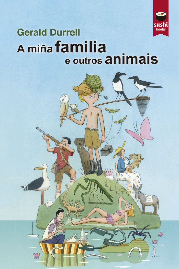 A miña familia e outros animais, de Durrell, Gerald | portada del libro