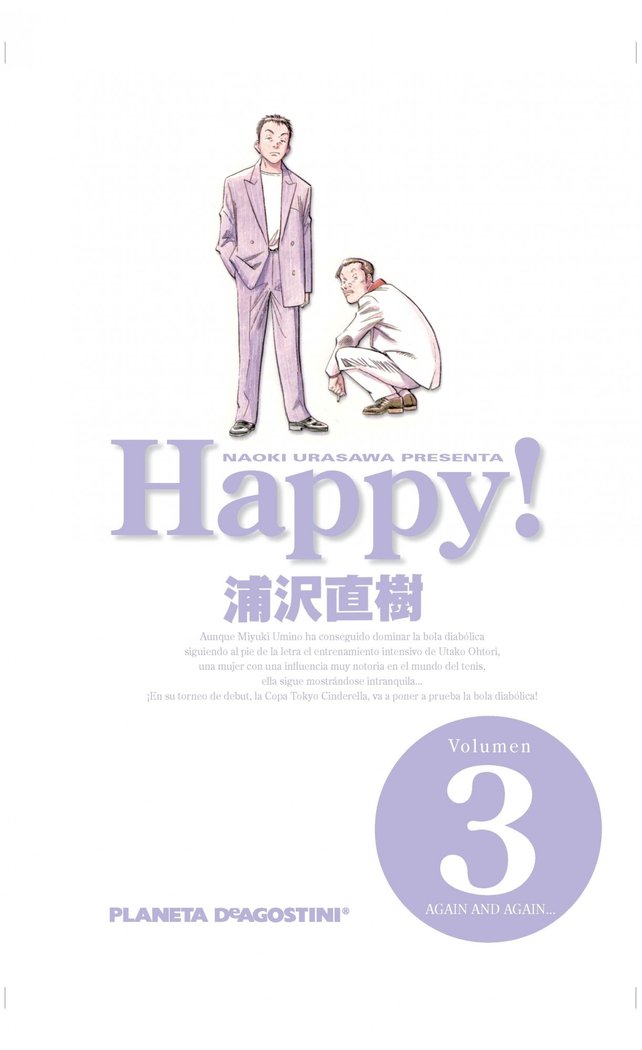 Happy! nº 03/15, de Urasawa, Naoki | portada del libro