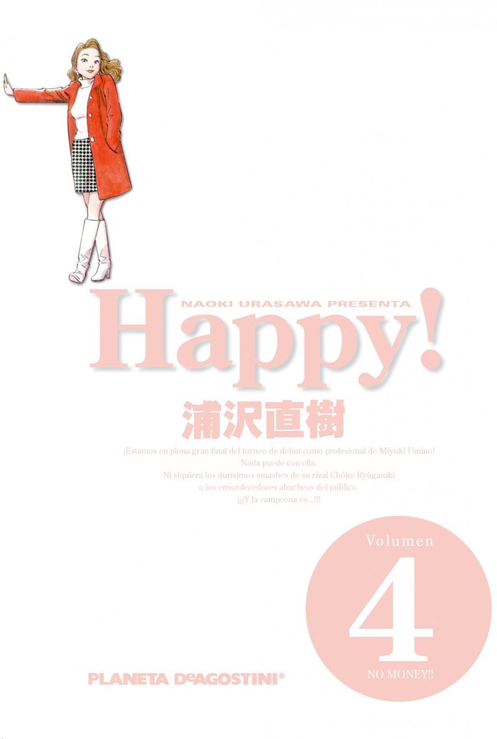 Happy! nº 04/15, de Urasawa, Naoki | portada del libro