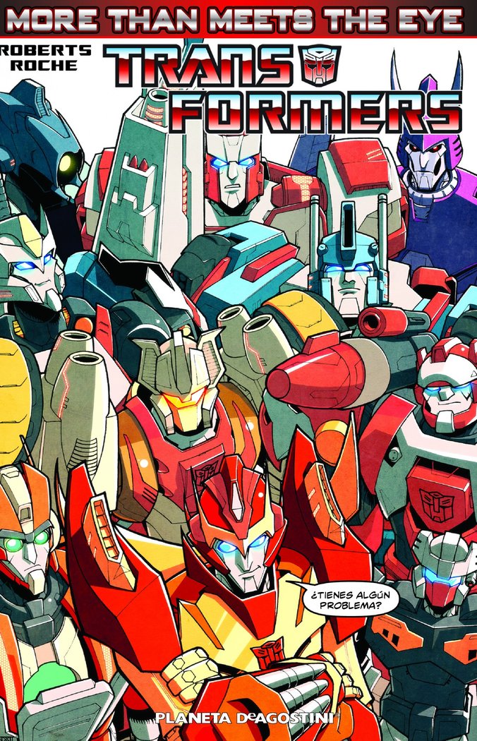 Transformers More than meets the eye nº 01/05, de Roberts | portada del libro