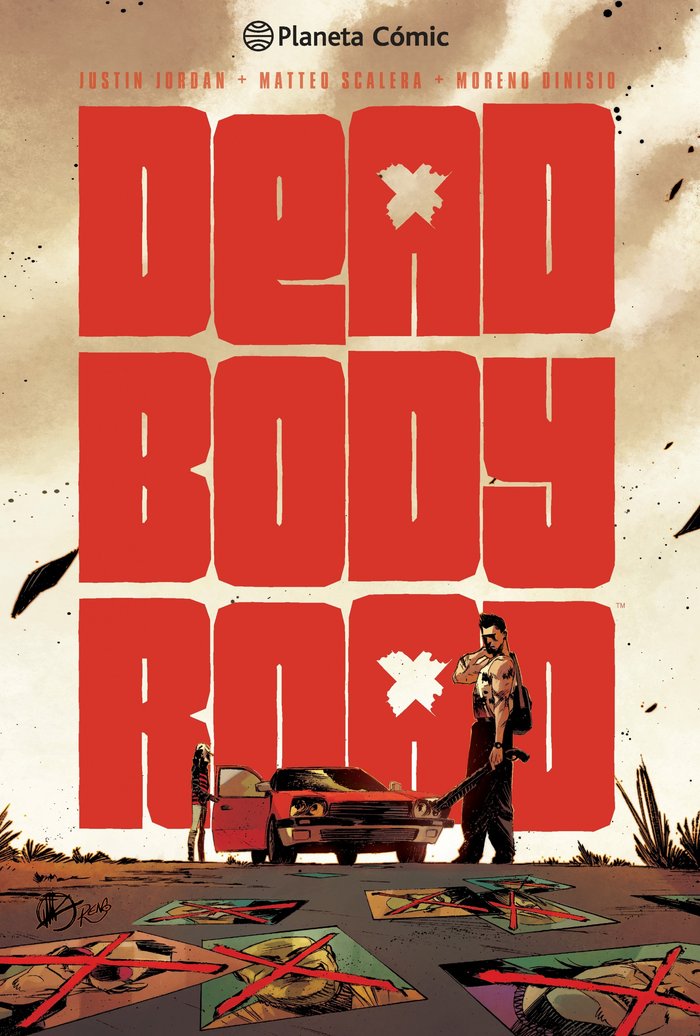 Dead Body Road, de Jordan | portada del libro
