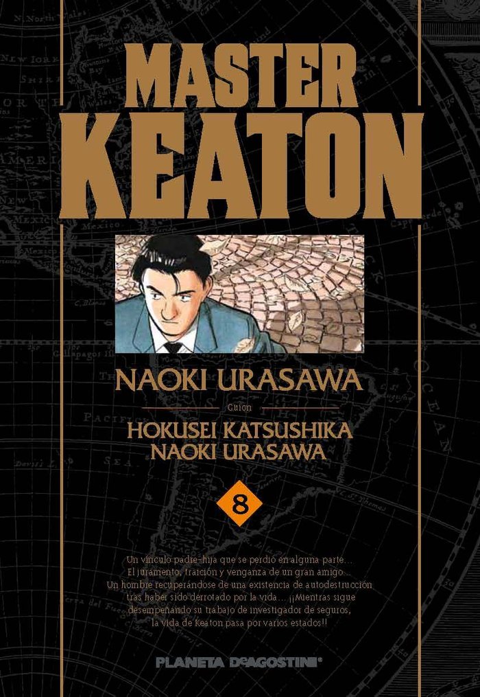 Master Keaton nº 08/12, de Urasawa, Naoki | portada del libro