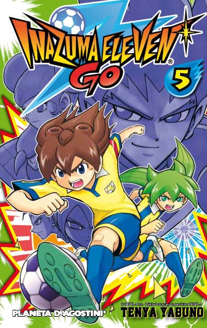 Inazuma Eleven Go nº 05/07, de Yabuno, Tenya | portada del libro