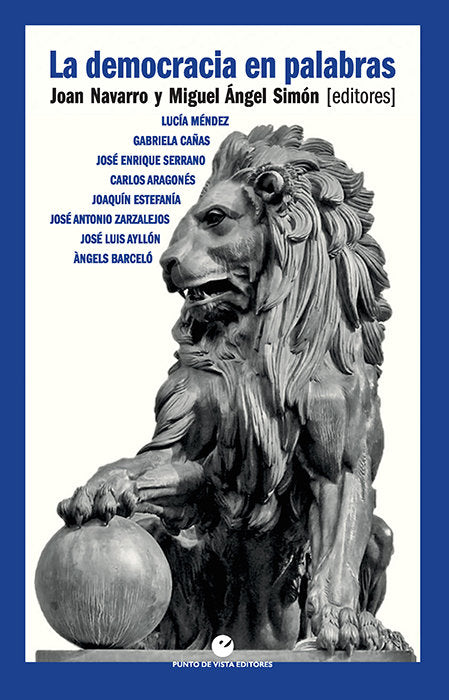 La democracia en palabras, de Navarro, Joan | portada del libro