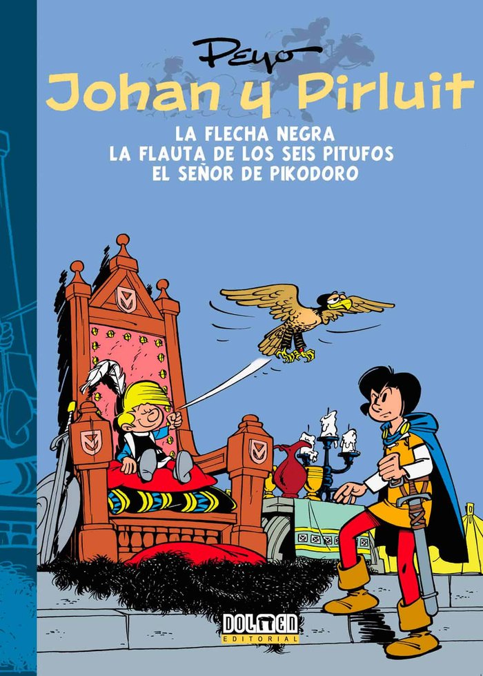 Johan y Pirluit vol. 3, de Culliford, Pierre (Peyo) | portada del libro