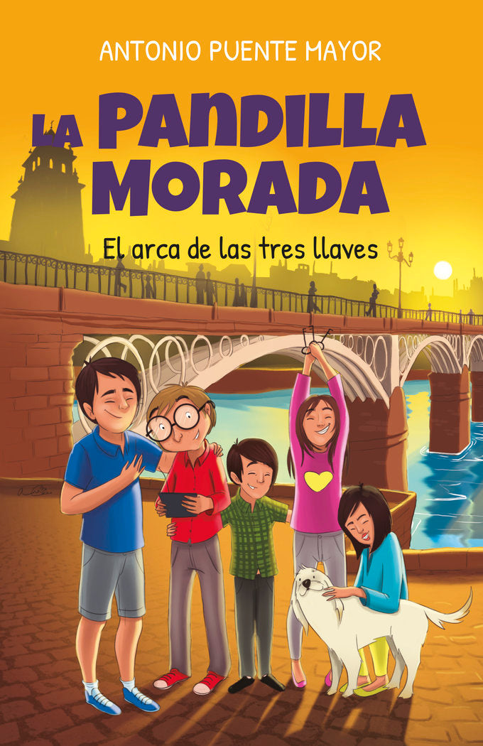 La Pandilla Morada y el arca de las tres llaves, de Puente Mayor, Antonio | portada del libro