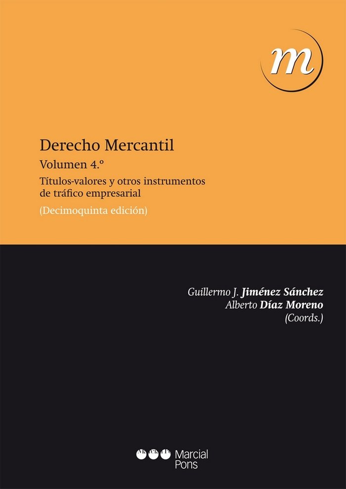 Derecho mercantil | portada del libro