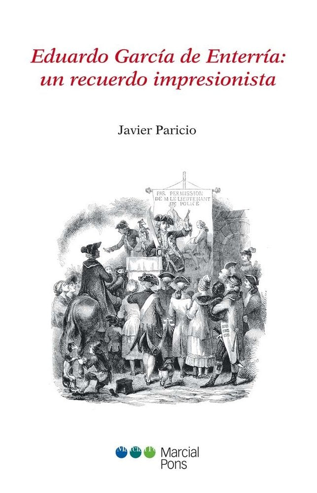 Eduardo García de Enterría: un recuerdo impresionista, de Paricio, Javier | portada del libro