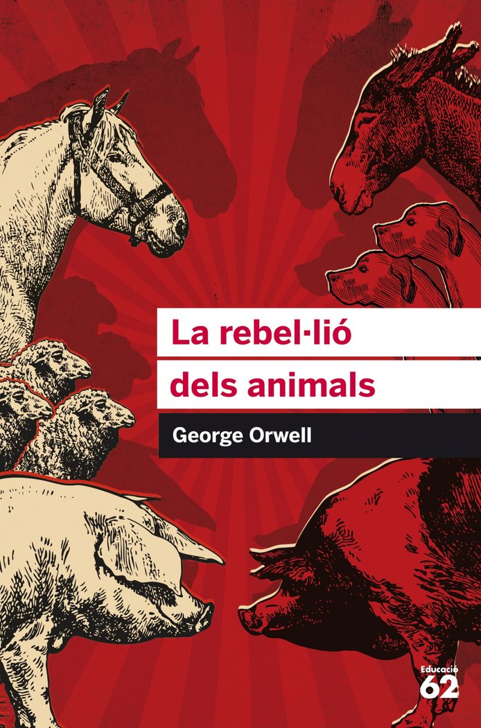 La rebel·lió dels animals, de Orwell | portada del libro